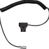 Hot Coiled D-Tap to 2-Pin Cable for Blackmagic Pocket 4K & 6K (18-40 in.) Batteries & Power