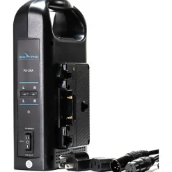 Discount Gold Mount Dual Battery Charger with XLR Output Batteries & Power