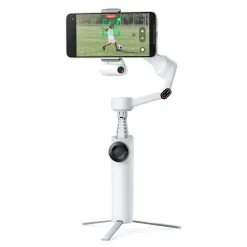 Online Flow 2 AI-Powered Smartphone Gimbal with AI Tracker (Summit White) Gimbals