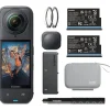 Hot X5 360 degree 8K Camera Essentials Bundle Action Cameras