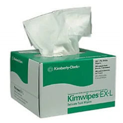 Best 4.5 x 8.5" Kimwipes EX-L Single Box (280 Sheets) Cleaning Supplies