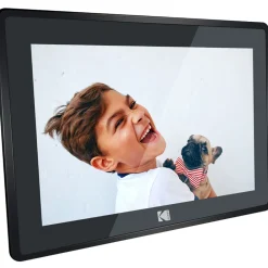 Best 10 in. Digital Picture Frame with Wi-Fi and Multi-Touch Display (Matte Black) Frames Albums