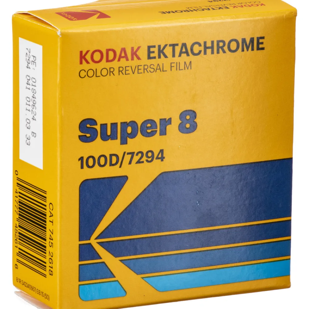 Clearance Ektachrome 100D Color Transparency Film #7294 (Super 8, 50 ft. Roll) Film