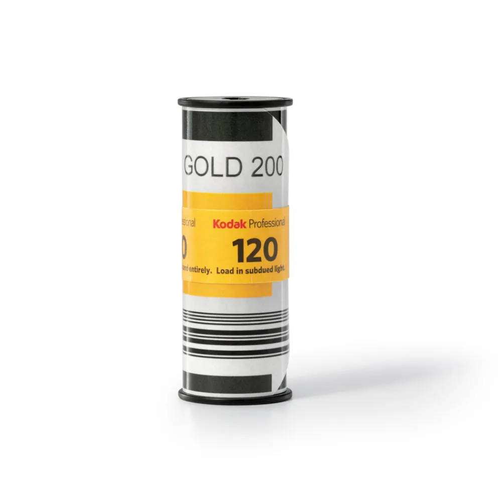 Discount Gold 200 Color Negative Film (120 Roll Film, Single Roll) Film