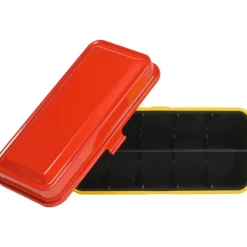 Discount Steel 120/35mm Film Case (Red Lid/Yellow Body) Film Camera Accessories