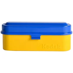 Hot Steel 35mm Film Case (Blue Lid/Yellow Body) Film Camera Accessories