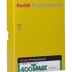 Hot T-Max 400 Black and White Negative Film (4 x 5", 10 Sheets) Film