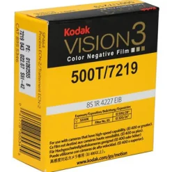 New Vision 3 500T Color Negative Film 7219 / 50ft. Super 8 Cartridge Film
