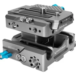 Clearance 501 Adjustable Baseplate (501 QR, Space Gray) Video Tripods & Supports