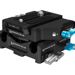 Clearance 501 Adjustable Baseplate (501 QR, Raven Black) Camera Support Accessories