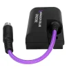 Clearance 4 in. Female Locking DC Barrel 2.1 to BLK22 Dummy Battery Batteries & Power