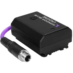Outlet 4 in. Female Locking DC Barrel 2.1 to FZ100 Dummy Battery Batteries & Power