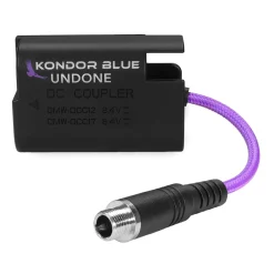 Online 4 in. Female Locking DC Barrel 2.1 to LPE6 Dummy Battery Batteries & Power