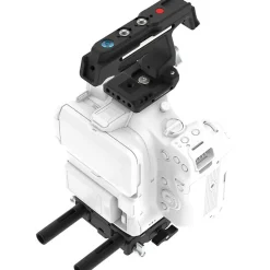Sale Cage Base Rig with Top Handle for Canon C80 (Raven Black) Camera Support Systems