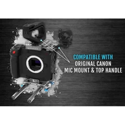 New Cage for Canon C70 (Raven Black) Camera Support Systems