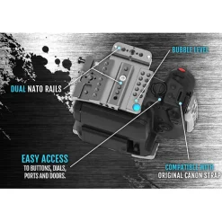 New Cage for Canon C70 (Raven Black) Camera Support Systems