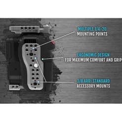 New Cage for Canon C70 (Raven Black) Camera Support Systems