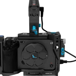 Hot Cage with Trigger Handle for Sony FX3 & FX30 (Raven Black) Camera Support Systems