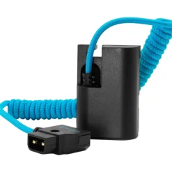 Sale D-Tap to Canon LP-E6 Dummy Battery Cable (16-36 in., Blue) Batteries & Power