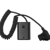 Best D-Tap to NP-FZ100 Dummy Battery Cable for Sony a7S III (Black) Video Cables