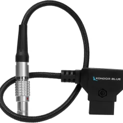 New D-Tap to Straight 2-Pin LEMO-Type Power Cable for RED KOMODO (10 in.) Video Cables