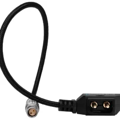New D-Tap to Straight 2-Pin LEMO-Type Power Cable for RED KOMODO (10 in.) Video Cables