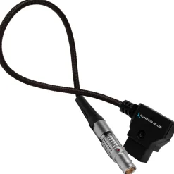 New D-Tap to Straight 2-Pin LEMO-Type Power Cable for RED KOMODO (10 in.) Video Cables