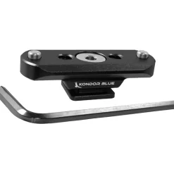 Discount NATO Rail to Hot Shoe Adapter for Remote Trigger Top Handles (Raven Black) Video Tripods & Supports