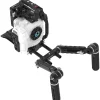 New Ultimate Rig with Gold Mount Battery Plate for Canon C80 (Raven Black) Camera Support Systems