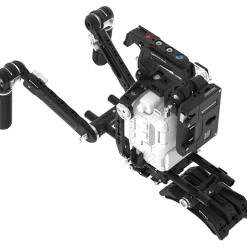 New Ultimate Rig with Gold Mount Battery Plate for Canon C80 (Raven Black) Camera Support Systems