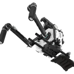 New Ultimate Rig with Gold Mount Battery Plate for Canon C80 (Raven Black) Camera Support Systems