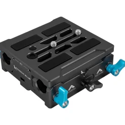Best Universal 15mm LWS Bridge Plate for ARRI/RED/URSA/C70/VENICE (Raven Black) Video Tripods & Supports