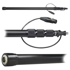 Online Avalon Series Aluminum Boompole with Internal XLR Cable (7.5 ft.) Microphones Accessories