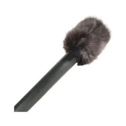 Fashion Faux Fur Topper for Handheld Microphones (Black) Microphones Accessories
