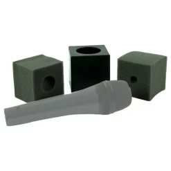 Sale KMICF Mic Flag (Square, Black) Microphones Accessories