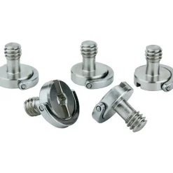New 1/4 in.-20 D-Ring Screws (5 Pack) Tripod Accessories