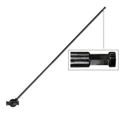 New 40 In. Hex Grip Arm with Big Handle (Black) Grip Heads & Arms