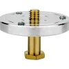 Discount 3/8 in.-16 Male Threaded Hex Mounting Plate with 5/8 in. Hex Stud Light Stand Accessories
