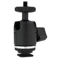 Hot Mini Ball Head with Hot Shoe Adapter Flashes & Accessories