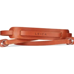 New M11-D Leather Carrying Strap (Cognac) Camera Straps