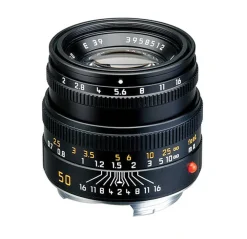 Fashion 50mm f/2.0 Summicron M Manual Focus Lens (Black) Normal Lenses
