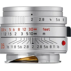 Best 35mm f/2.0 Summicron-M ASPH Lens (Silver) Wide Angle