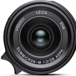 Fashion 28mm f/2.0 Summicron-M ASPH Lens (Black, 2023 Version) Wide Angle