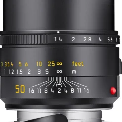 Outlet Summilux-M 50mm f/1.4 ASPH. Lens (Black, 2023 Version) Normal Lenses