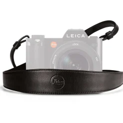 Discount Wide Saddle Leather Camera Strap (Black) Camera Straps