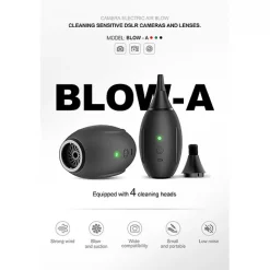 Online Camera Electric Air Blower (Black) Cleaning Supplies