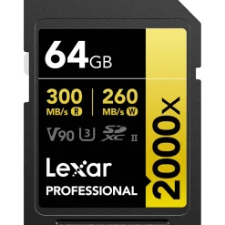 Fashion 64GB Professional 2000x UHS-II SDXC Memory Card Card Readers & Adapters|Card Readers & Adapters