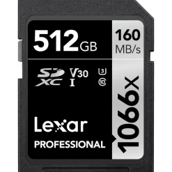 Fashion 512GB Professional 1066x UHS-I SDXC Memory Card (SILVER Series) Memory Cards|Memory Cards