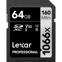 Clearance 64GB Professional 1066x UHS-I SDXC Memory Card (SILVER Series) Memory Cards|Memory Cards