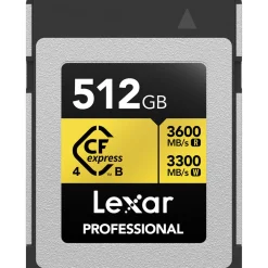Fashion 512GB Professional GOLD Series CFexpress 4.0 Type B Memory Card Memory Cards|Memory Cards